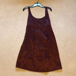 Dark copper stain dress